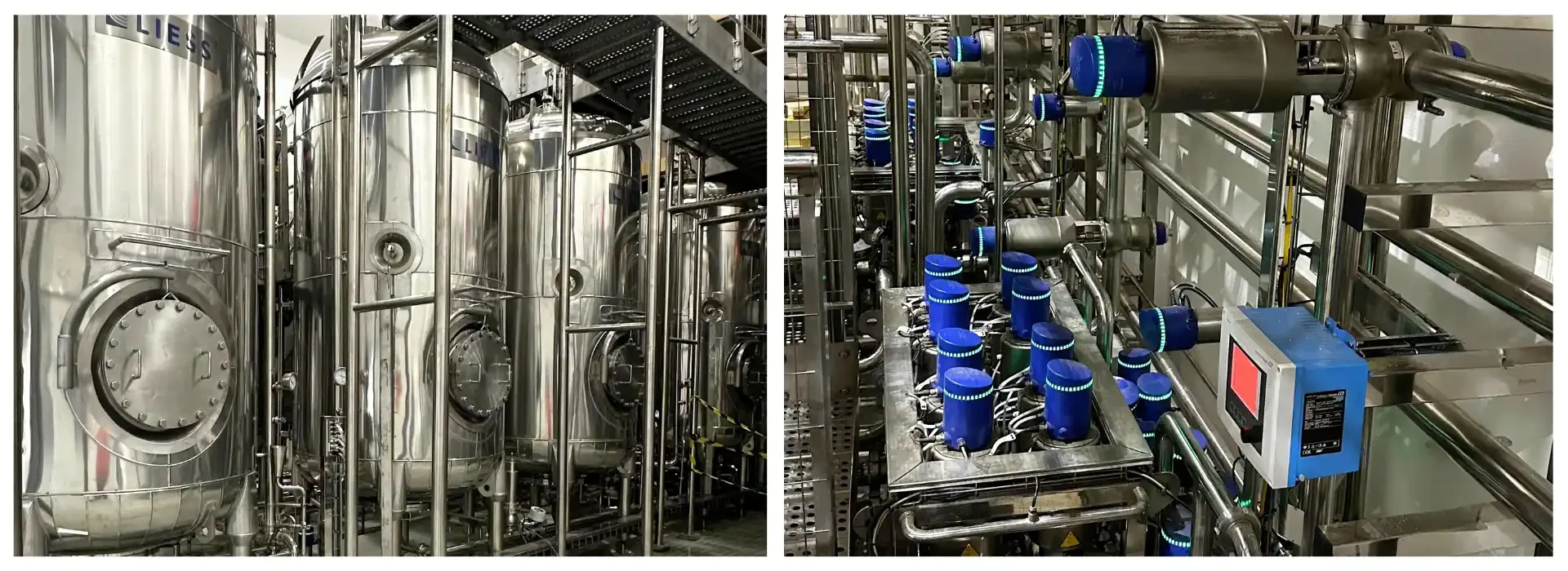 Componentes internos de sistemas de processamento, mostrando robustez e especialização técnica em projetos industriais.